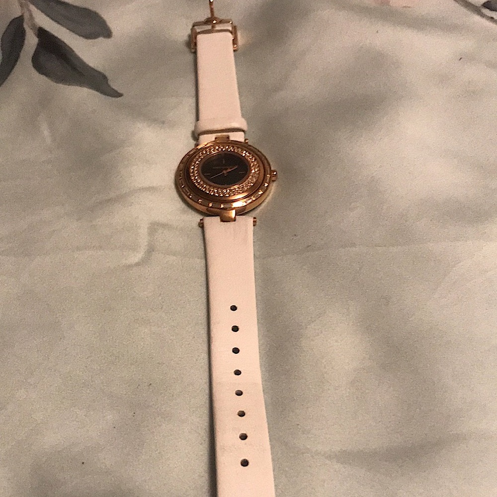 White BCBGMAXAZRIA watch